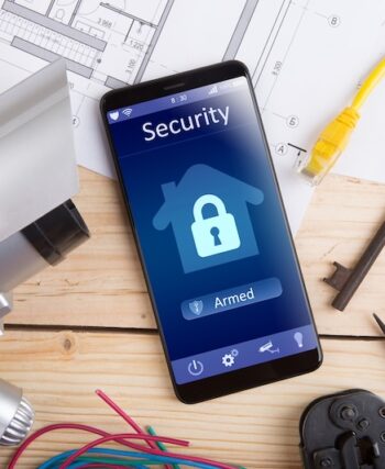 Övervakningskamera, säkerhetsapp