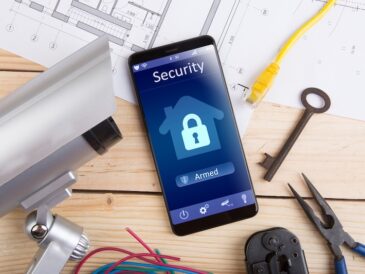 Övervakningskamera, säkerhetsapp